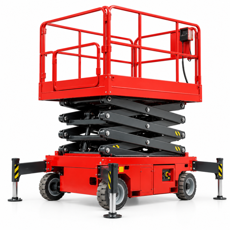 Semi-Electric Mobile Lifting Platform